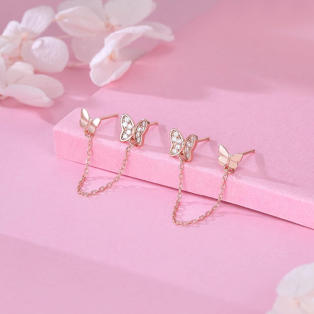 アクセサリー Pt950INFINITE BUTTERFLY PIERCED EARRINGS INFINITE BUTTERFLY PIERCED EARRINGS(2XP0334)Pt950 ピアス